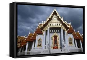 The Wat Benchamabophit or the Marble Temple in Bangkok, Thailand, 20th Century-null-Framed Stretched Canvas