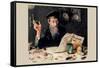 The Watch Maker-Yehuda Pen-Framed Stretched Canvas