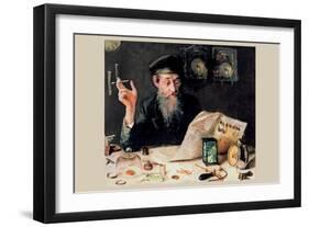 The Watch Maker-Yehuda Pen-Framed Art Print