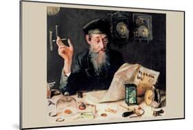 The Watch Maker-Yehuda Pen-Mounted Art Print