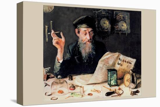 The Watch Maker-Yehuda Pen-Stretched Canvas