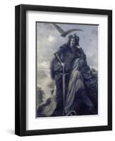 The Watch on the Rhine, 1874-Hermann Wislicenus-Framed Giclee Print