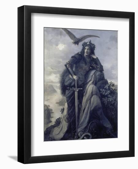 The Watch on the Rhine, 1874-Hermann Wislicenus-Framed Giclee Print