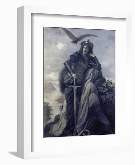 The Watch on the Rhine, 1874-Hermann Wislicenus-Framed Giclee Print