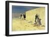 The Watch (The White Wall), C.1871-Giovanni Fattori-Framed Giclee Print