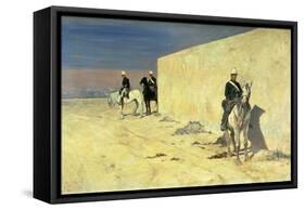 The Watch (The White Wall), C.1871-Giovanni Fattori-Framed Stretched Canvas