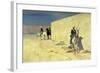 The Watch (The White Wall), C.1871-Giovanni Fattori-Framed Giclee Print