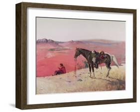 The Watcher, Arizona-Terence Cuneo-Framed Giclee Print