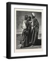 The Watchers. Egypt, 1879-null-Framed Giclee Print
