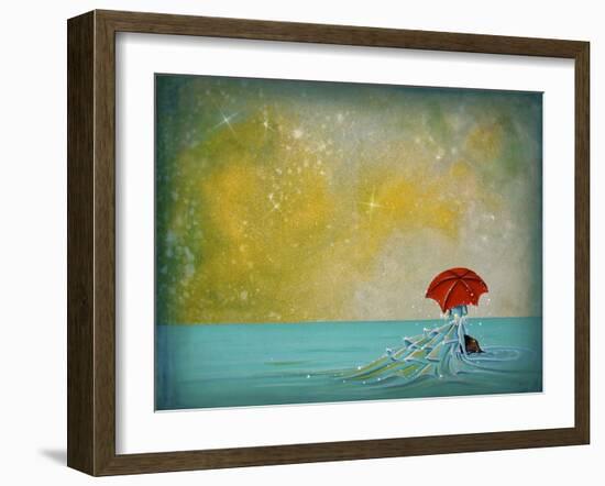 The Watchful Seas-Cindy Thornton-Framed Giclee Print