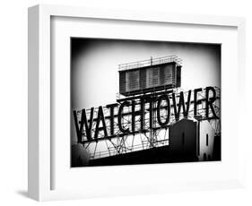 The Watchtower, Jehovah's Witnesses, Brooklyn, Manhattan, New York, Black and White Photography-Philippe Hugonnard-Framed Photographic Print