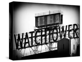 The Watchtower, Jehovah's Witnesses, Brooklyn, Manhattan, New York, Black and White Photography-Philippe Hugonnard-Stretched Canvas
