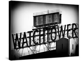 The Watchtower, Jehovah's Witnesses, Brooklyn, Manhattan, New York, Black and White Photography-Philippe Hugonnard-Stretched Canvas