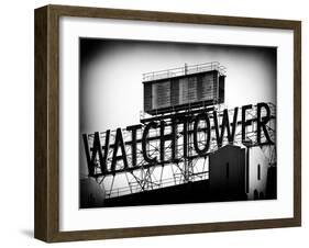 The Watchtower, Jehovah's Witnesses, Brooklyn, Manhattan, New York, Black and White Photography-Philippe Hugonnard-Framed Premium Photographic Print