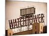 The Watchtower, Jehovah's Witnesses, Brooklyn, Manhattan, New York, White Frame, Vintage-Philippe Hugonnard-Mounted Art Print