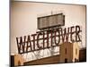 The Watchtower, Jehovah's Witnesses, Brooklyn, Manhattan, New York, White Frame, Vintage-Philippe Hugonnard-Mounted Art Print