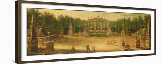 The Water Alley and the Dragon Fountain, Versailles-null-Framed Giclee Print