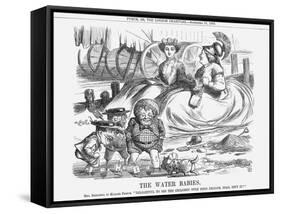 The Water Babies, 1865-John Tenniel-Framed Stretched Canvas