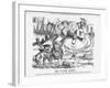 The Water Babies, 1865-John Tenniel-Framed Giclee Print