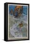 The Water Babies Celebrate Tom's Arrival as a New Baby and Dance around Him on the Shore-null-Framed Stretched Canvas