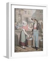 The Water Carrier, 1821-John James Chalon-Framed Giclee Print