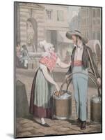 The Water Carrier, 1821-John James Chalon-Mounted Giclee Print