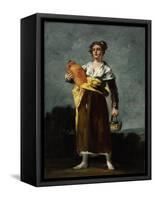 The Water Carrier (La Aguador)-Francisco de Goya-Framed Stretched Canvas