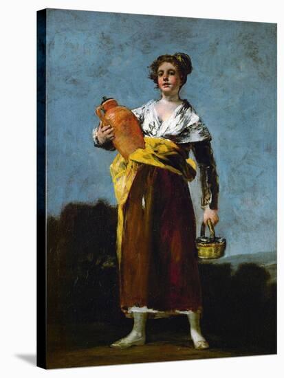 The Water Carrier-Francisco de Goya-Stretched Canvas