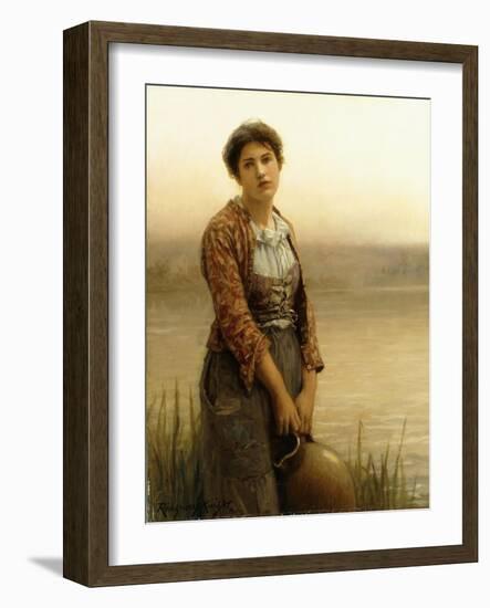 The Water Carrier-Daniel Ridgway Knight-Framed Giclee Print
