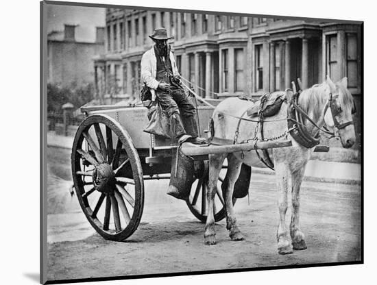 The Water-Cart, from 'Street Life in London', by J. Thomson and Adolphe Smith, 1877-John Thomson-Mounted Giclee Print