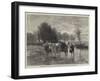 The Water-Cart-Constant-emile Troyon-Framed Giclee Print