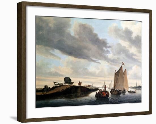 The Water Coach-Salomon van Ruysdael-Framed Giclee Print