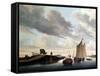 The Water Coach-Salomon van Ruysdael-Framed Stretched Canvas
