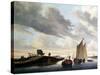 The Water Coach-Salomon van Ruysdael-Stretched Canvas