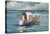 The Water Fan, 1898-99-Winslow Homer-Stretched Canvas