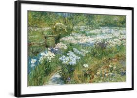 The Water Garden, 1909-Frederick Childe Hassam-Framed Premium Giclee Print