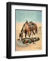 The Water Hole-Stanley L. Wood-Framed Giclee Print