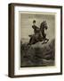 The Water Jump, a Sketch at a Horse Show-John Charlton-Framed Giclee Print