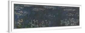 The Water Lilies - Green Reflections, 1914-26 (oil on canvas)-Claude Monet-Framed Premium Giclee Print