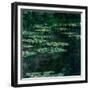 The Water Lilies (Les Nymphéa)-Claude Monet-Framed Giclee Print