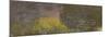 The Water Lilies - Setting Sun, 1914-26 (oil on canvas)-Claude Monet-Mounted Giclee Print