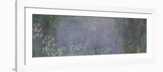 The Water Lilies - Tree Reflections, 1914-26 (oil on canvas)-Claude Monet-Framed Giclee Print