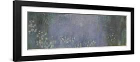 The Water Lilies - Tree Reflections, 1914-26 (oil on canvas)-Claude Monet-Framed Giclee Print