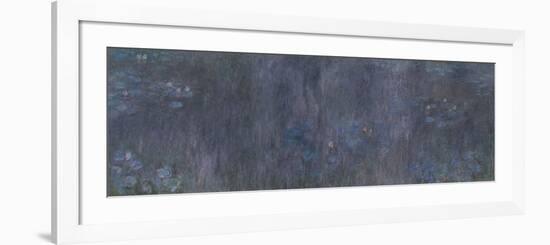 The Water Lilies - Tree Reflections, 1914-26 (oil on canvas)-Claude Monet-Framed Premium Giclee Print