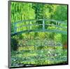 The Water Lilly Pond, Green Harmony-Claude Monet-Mounted Giclee Print