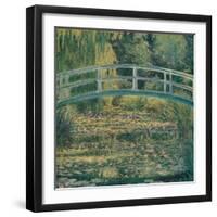 'The Water-Lily Pond', 1899-Claude Monet-Framed Giclee Print