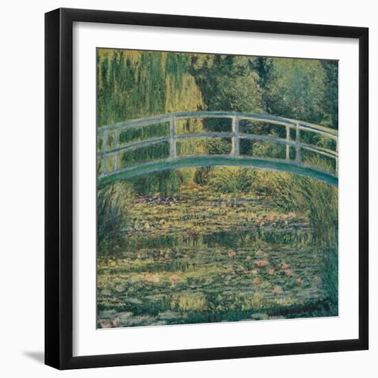 'The Water-Lily Pond', 1899-Claude Monet-Framed Giclee Print