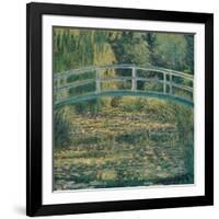 'The Water-Lily Pond', 1899-Claude Monet-Framed Giclee Print