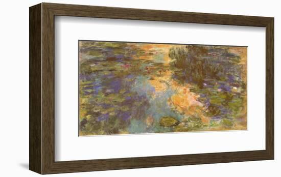 The Water Lily Pond, 1918-Claude Monet-Framed Art Print