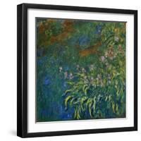 The Water Lily Pond, 1919-1925-Claude Monet-Framed Premium Giclee Print